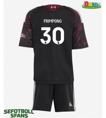 Liverpool Jeremie Frimpong #30 Tredjeställ Barn 2026-27 Kortärmad (+ Korta byxor)